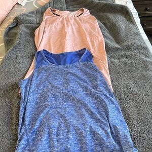 Women's Sleeveless Tops - Blue and Pink (2pk)